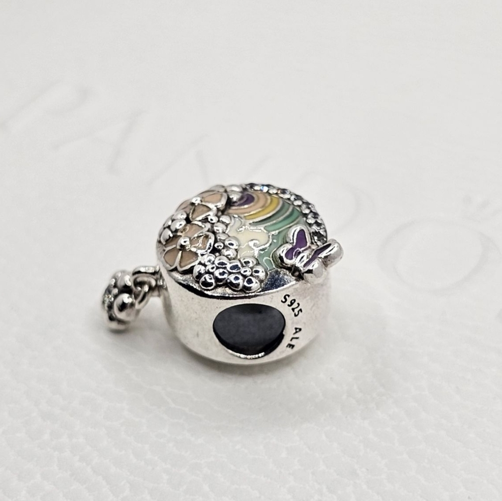 💐Authentic Pandora ⭐️RETIRED⭐️ FLOWER CHARM - Picture 4 of 7
